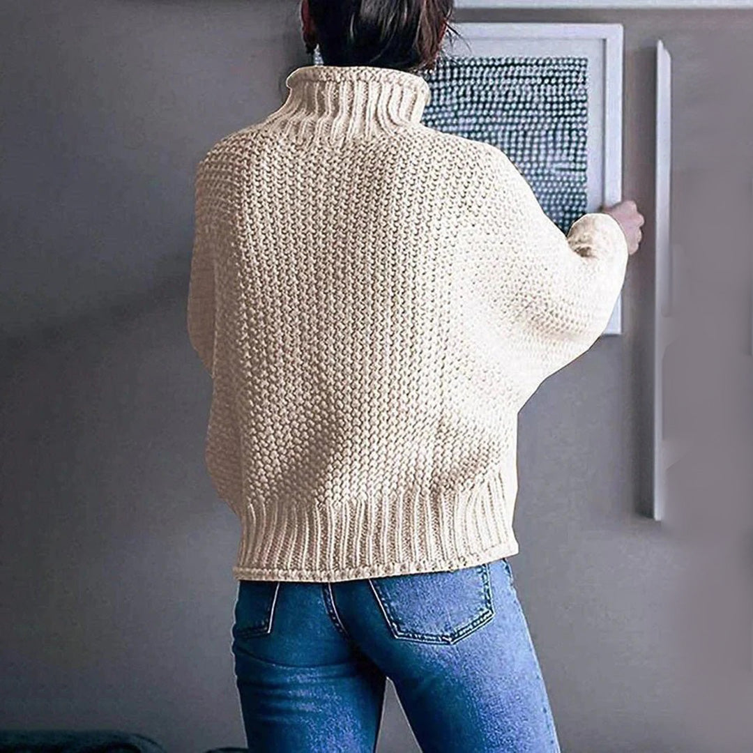 Dam Lång Vinterjacka Avslappnad Design Mjuk Tyg-2