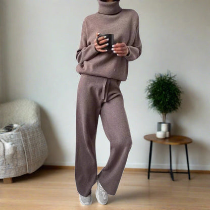 Kvinnors Husdräkt Vinter Mysig Polyester-3