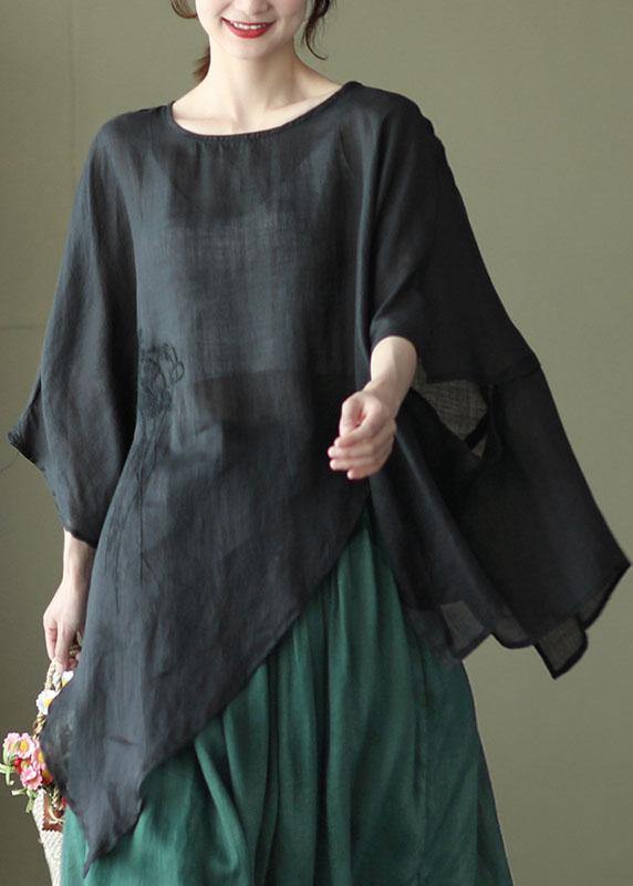 Dam Skjorta Lätt Mjuk 100% Bomull Elegant Tidlös Design-1
