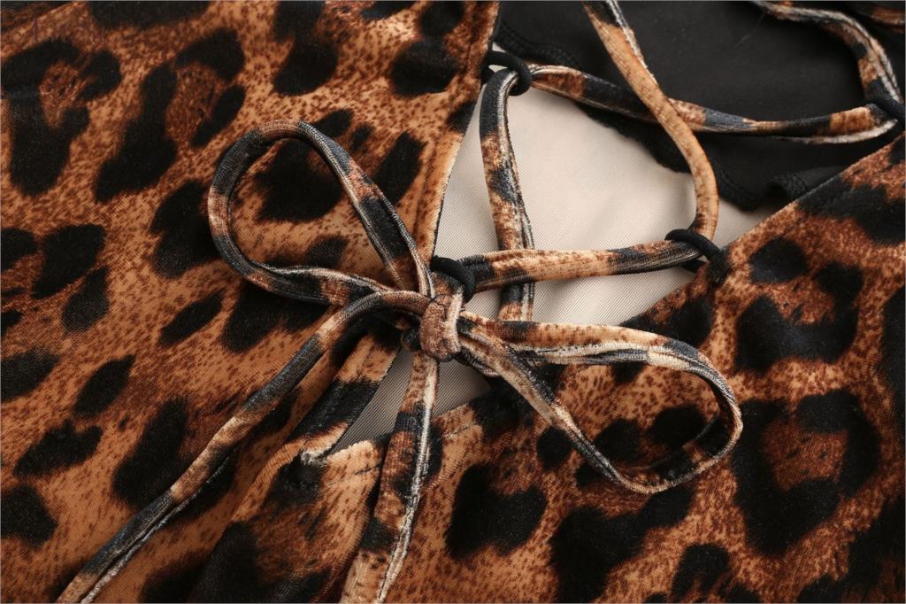 Dam Bodysuit Festlig Polyester Kort Design-5