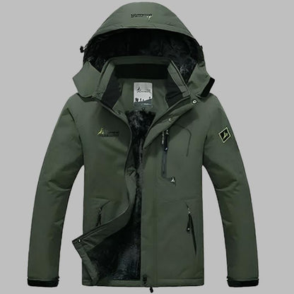 Variant image for Vinterjacka Dam Vattentät Fleece Lång Modell För Utomhusbruk-22