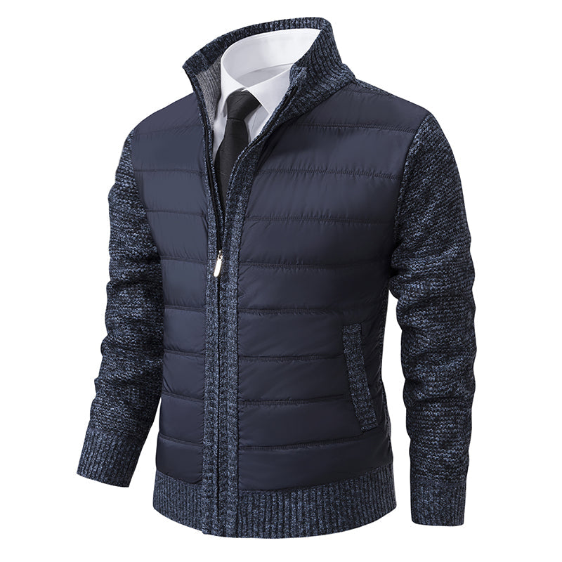 Herr Västjacka Modern Design Lätt Isolering Syntetisk Fiber-2