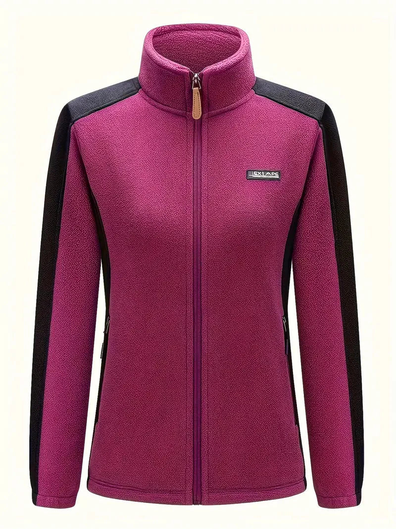 Variant image for Dam Fleecejacka Hög Krage Mjuk Polyester-21