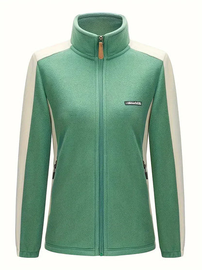 Variant image for Dam Fleecejacka Hög Krage Mjuk Polyester-11