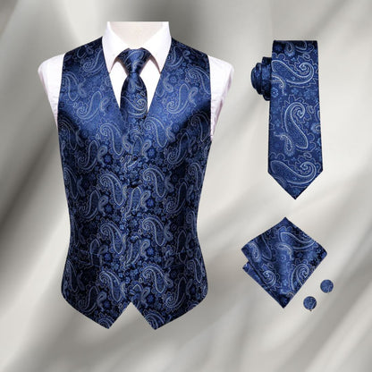 Variant image for Dam Stickad Väst Elegant Tidlös Bomull-1