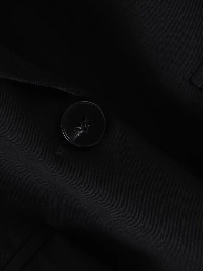 Herr Blazer Avslappnad Stil Första Klassens Material-2