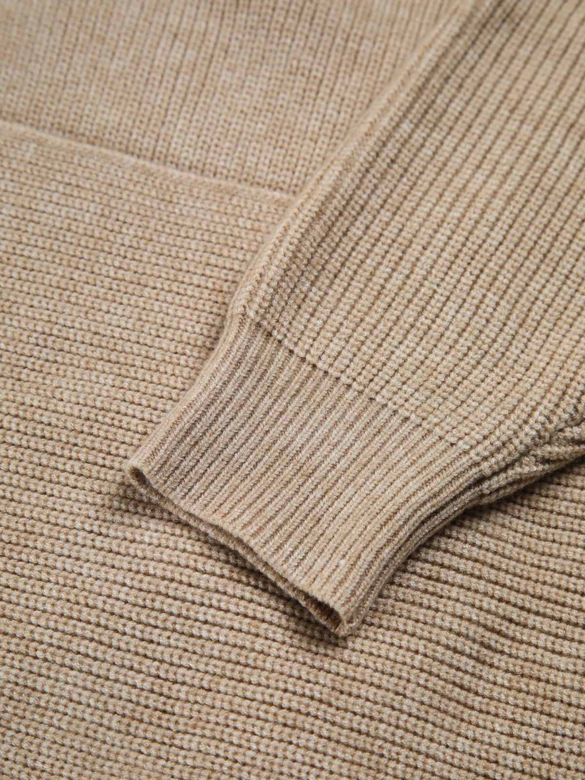 Stickad Dam Tröja Överdimensionerad i Bomull och Polyester-6