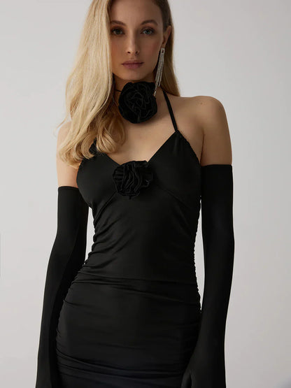 Fina Dam Klänningar Tidlös Design Mjuk Tyg 2