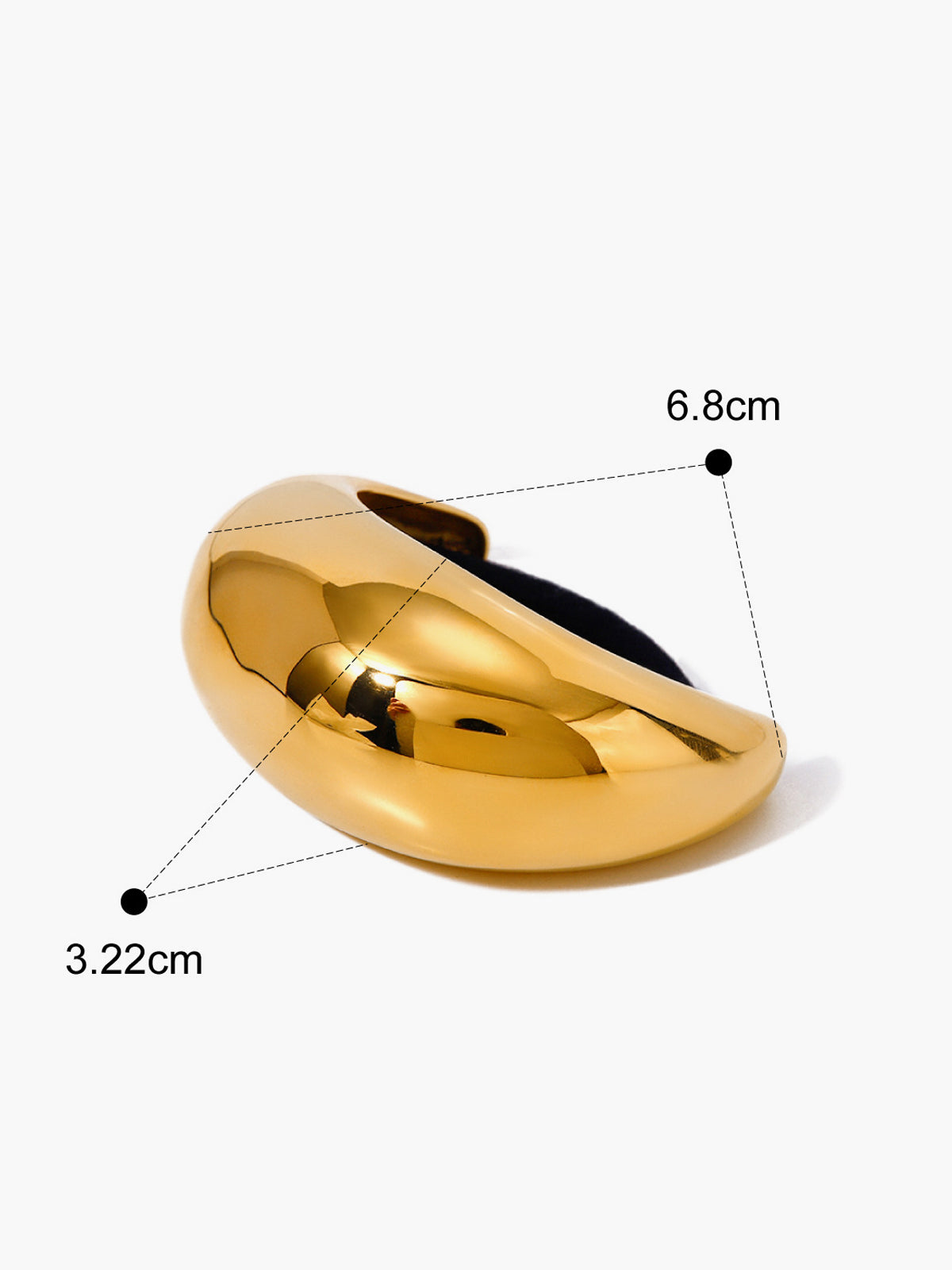 Dam Hårband Elegant Design Syntetiska Fibrer-3