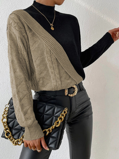 Variant image for Dam Tröja Asymmetrisk Mjuk Akryl Casual-7