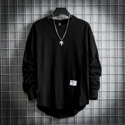 Variant image for Långärmad T-shirt Dam Avslappnad Bomull-17