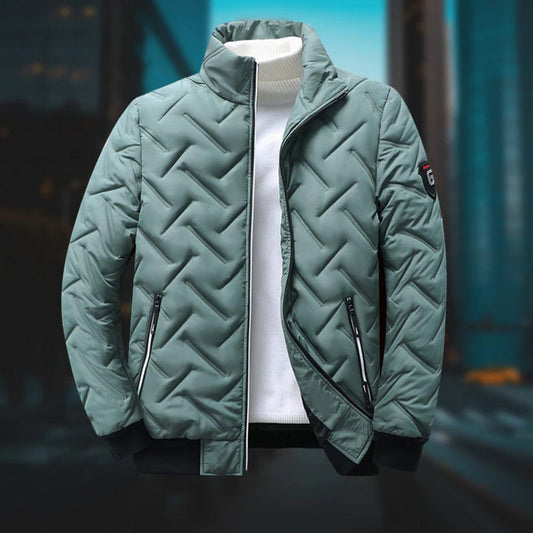 Herrjacka Klassisk Design Hållbart Material för Höstmode-1