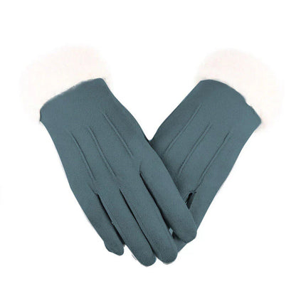 Kvinnors Mockahandskar Modern Design Vinter-5