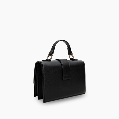 Dam Axelväska Blommig Broderi Veganskt Läder Vintage Stil-4