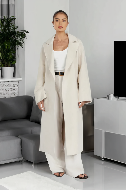 Dam Kappa Elegant MIDI Längd Justerbar Midja Högkvalitativt Tyg 1