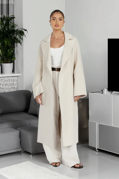 Dam Kappa Elegant MIDI Längd Justerbar Midja Högkvalitativt Tyg 7