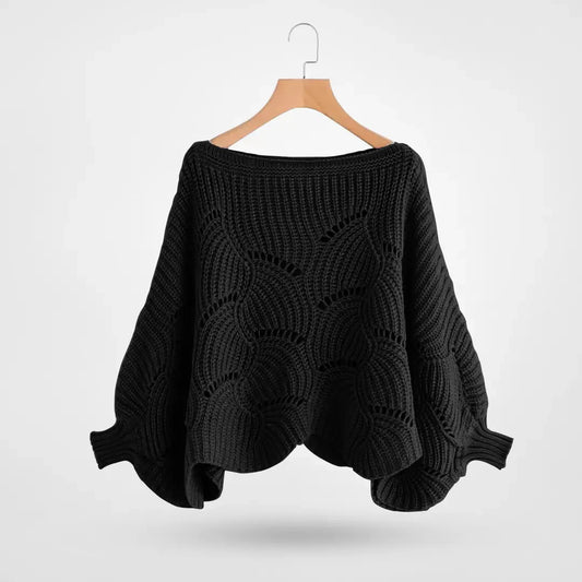 Dam Axelduk Elegant Stickad Material 1