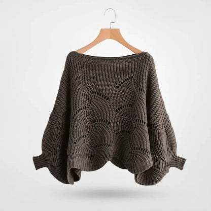 Dam Axelduk Elegant Stickad Material 12