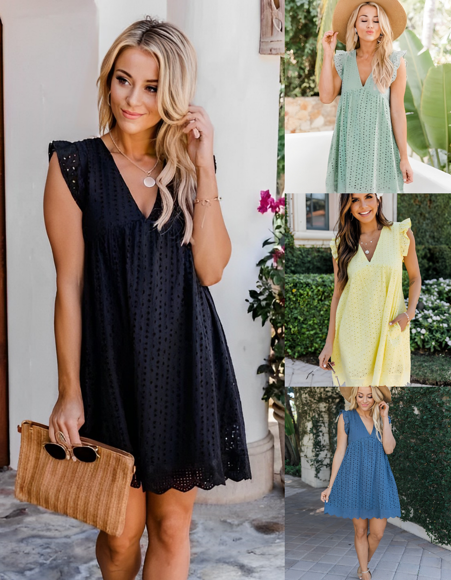 Dam Spetsklänning Romantisk Design för Bröllop och Fest-2