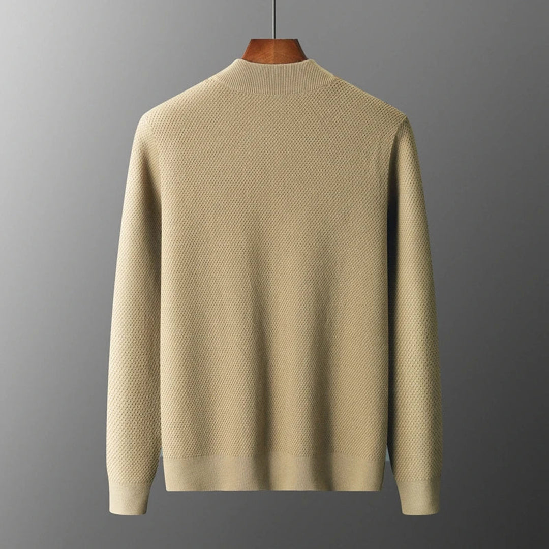 Herren-Weste, Strick, Wollmischung, klassisches Design mit, V-Ausschnitt und Taschen-2