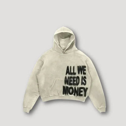 Variant image for Unisex Hoodie Grafisk Design 100% Bomull Streetwear-36