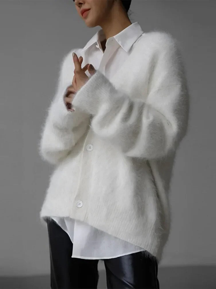 Variant image for Kvinna Kofta Klassisk Cashmere-10