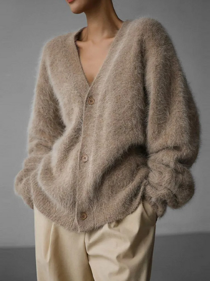Variant image for Kvinna Kofta Klassisk Cashmere-1