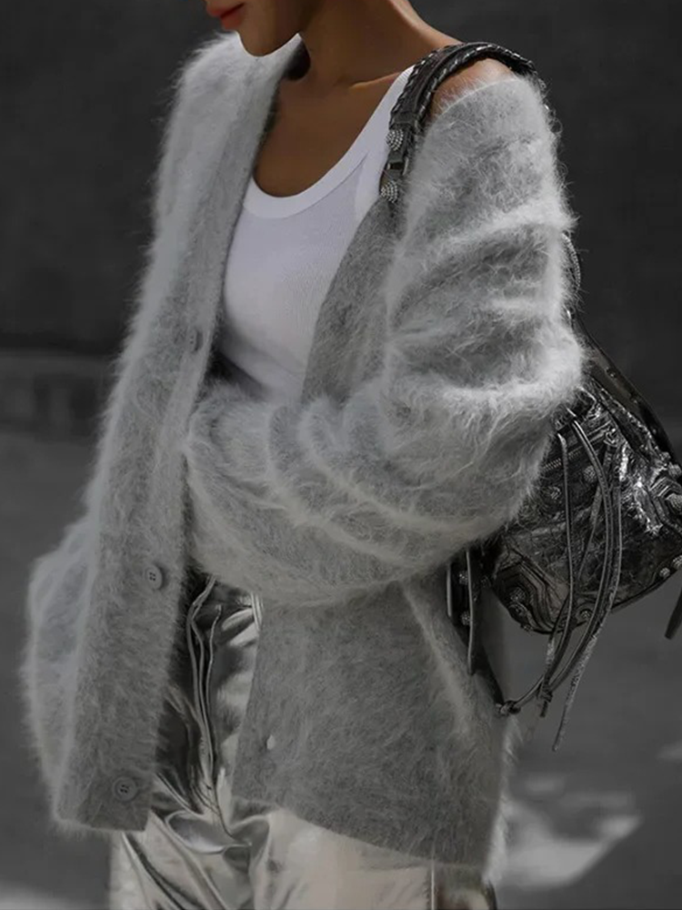 Variant image for Kvinna Kofta Klassisk Cashmere-4