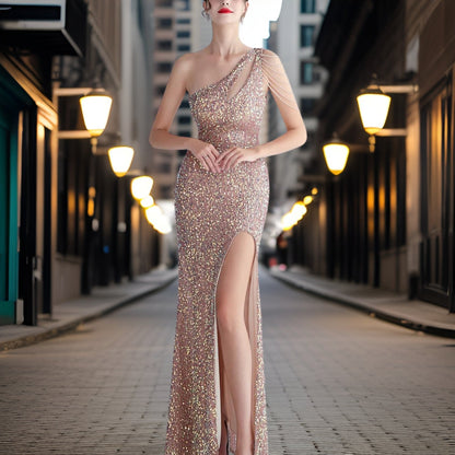 Variant image for Dam Aftonklänning Flödande Polyester Elegant Design-16