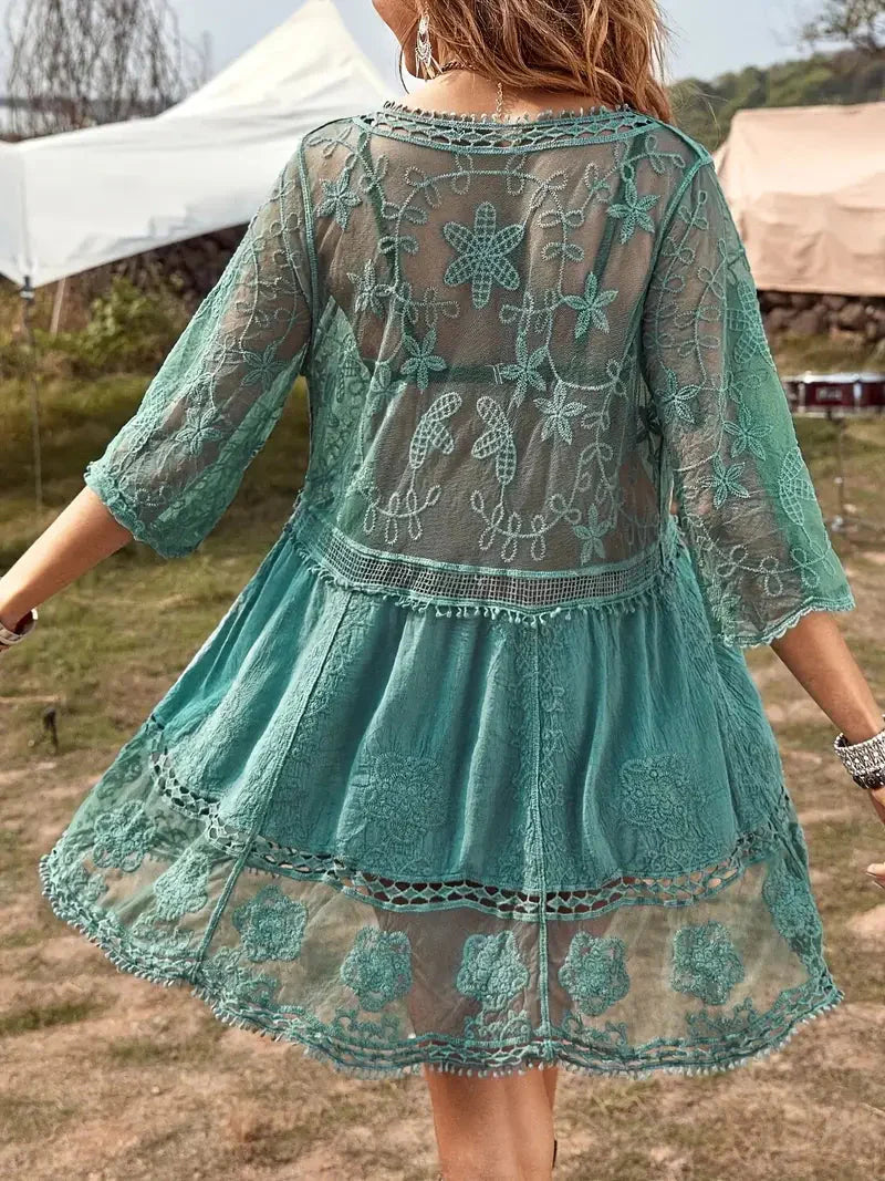 Kvinnors Täckning Boho Stil Lätt Polyester 2