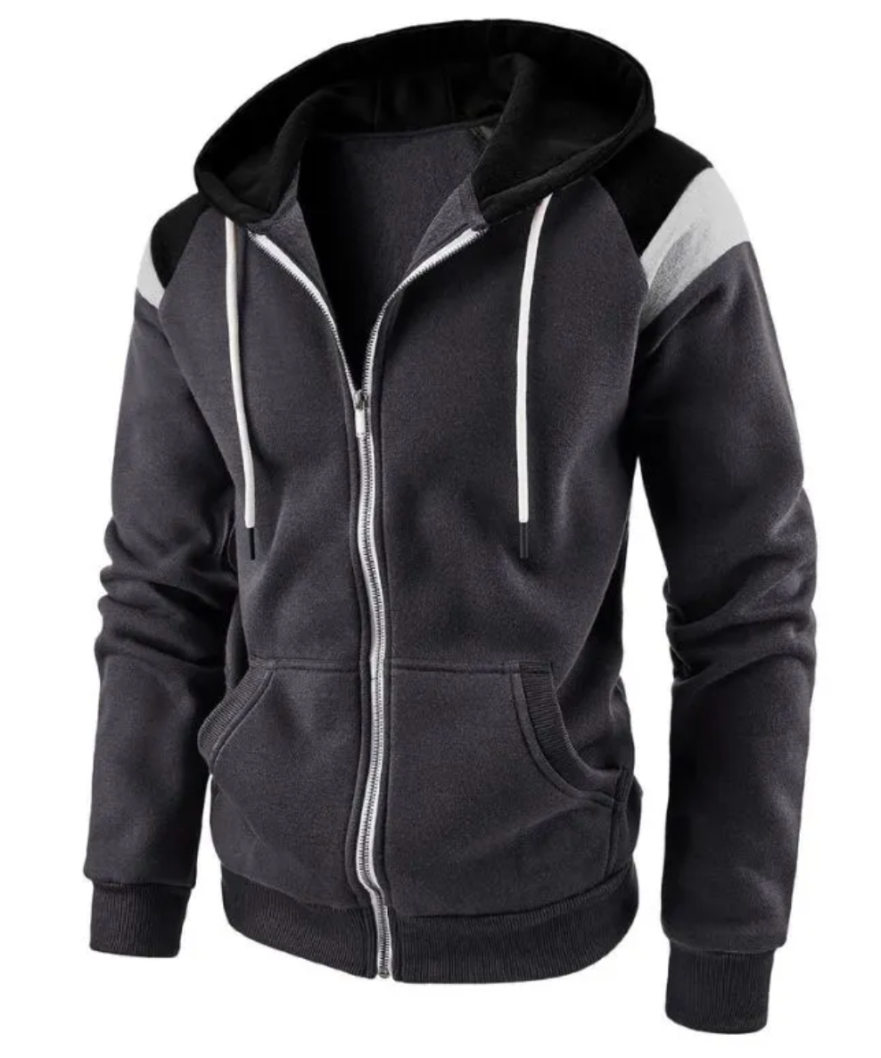 Hoodie Dam Trendig Lätt Bomull Avslappnad Passform-1
