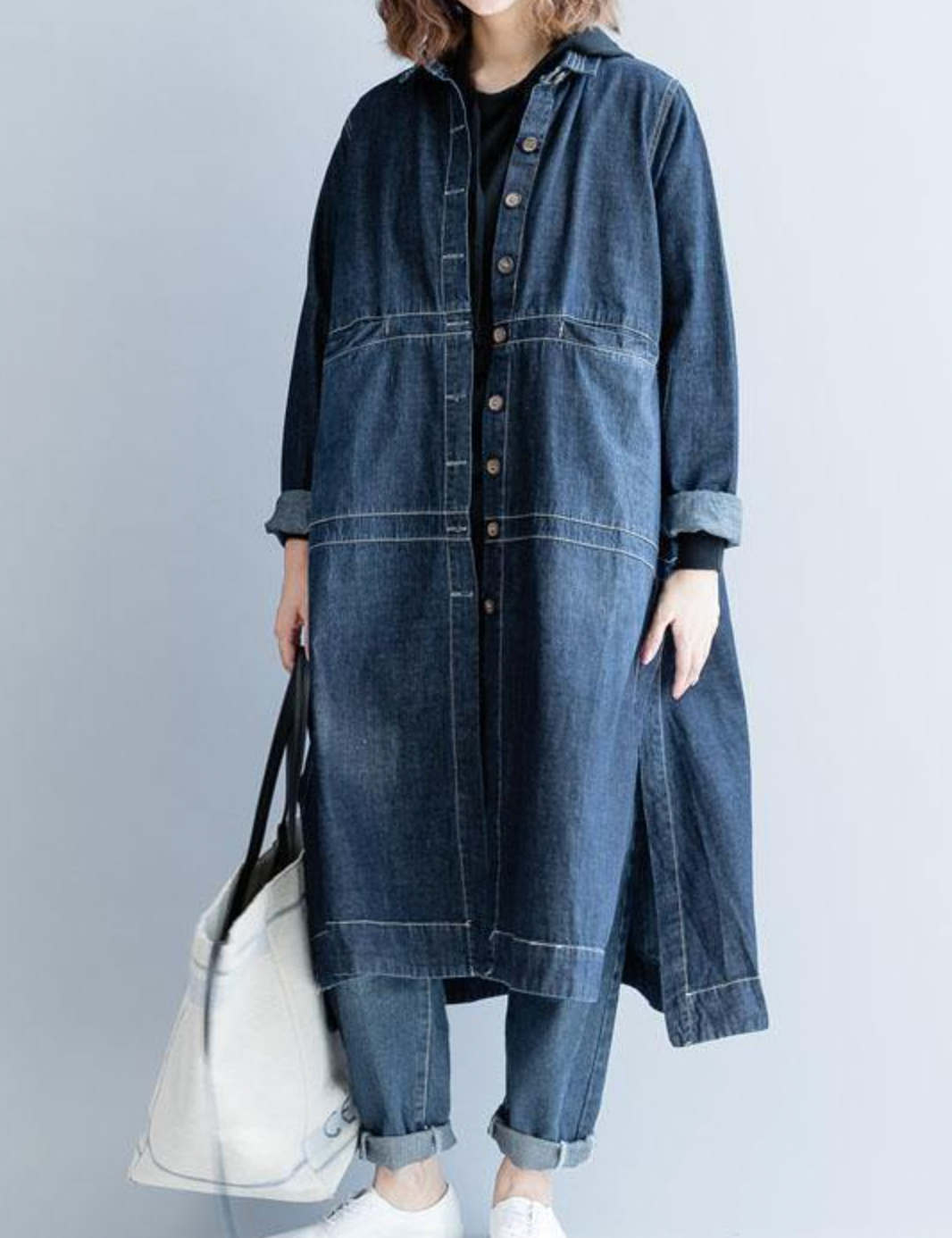 Lång Vinterjacka Dam Polyester Elegant Design för Höst och Vinter 2