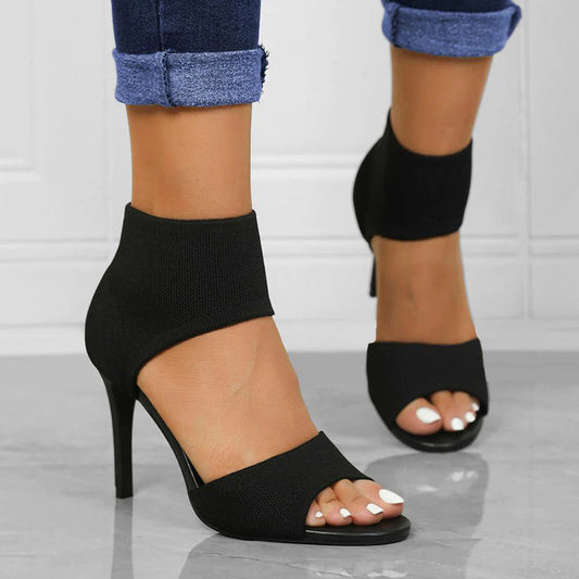 Elegant Stiletto Klackar för Damer – Högkvalitativa Syntetiska Material, 10 cm Klackhöjd, Normal Passform 1