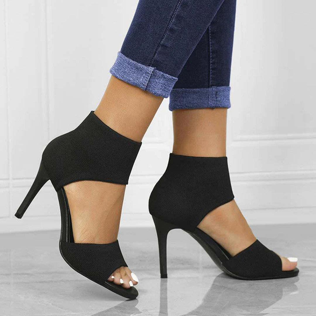 Elegant Stiletto Klackar för Damer – Högkvalitativa Syntetiska Material, 10 cm Klackhöjd, Normal Passform 4
