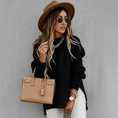 Variant image for Dam Virkad Tröja med Sidospår i Andningsbart Material-3