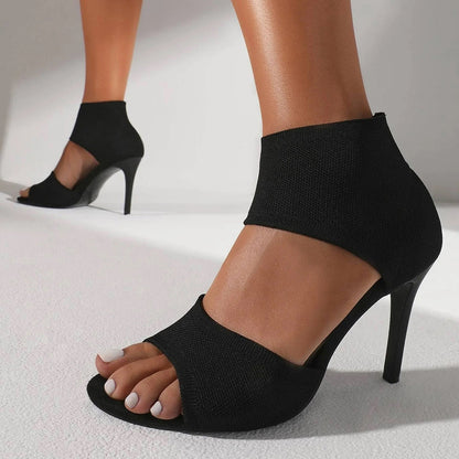 Elegant Stiletto Klackar för Damer – Högkvalitativa Syntetiska Material, 10 cm Klackhöjd, Normal Passform 2