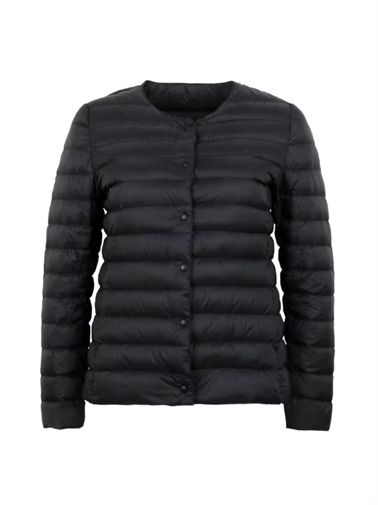 Dam Kappa Modern Polyester Vinterkappa-4