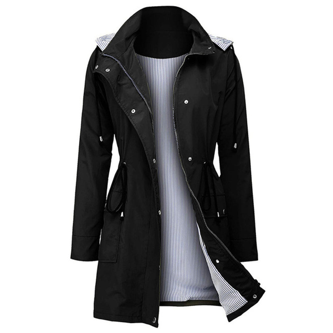 Lång Vinterrock Dam Modern Polyester 8