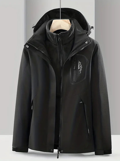 Variant image for Herrjacka Sportjacka Vattentät Vindtät 3-i-1 Design-9