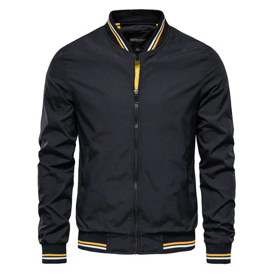 Herrjacka Bomber Urban Stil Polyester Bomull-1