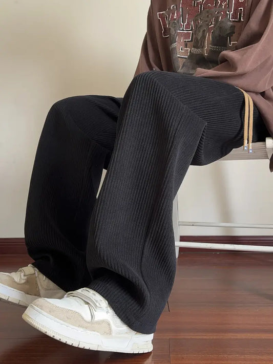 Dam Byxor Corduroy Lätta Casual Sladdmaterial-1