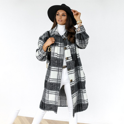 Variant image for Damjacka Puffermantel Fleece Trendig Vinterjacka-6