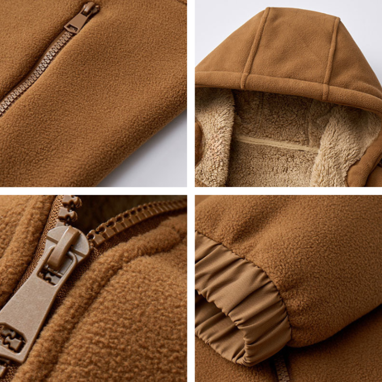 Vinterjacka Dam Lång Vattenavvisande Fleecefoder-3