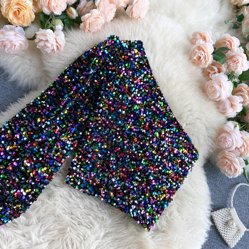 Variant image for Dam Topp Asymmetrisk Design Mousserande Polyester-1