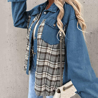 Damjacka Höst Elegant Design Andningsbart Material för Dam-4