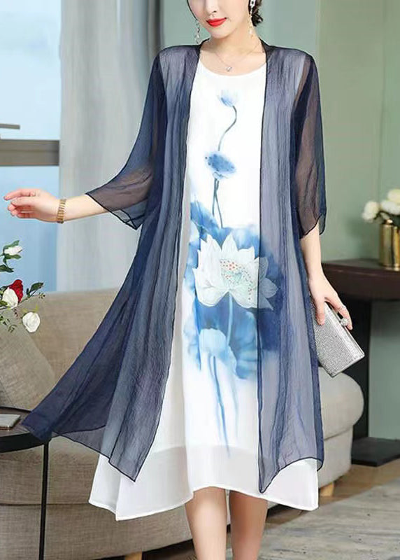 Variant image for Kvinnors Sommarblus Vintage Inspirerad i Högkvalitativt Bomull-1