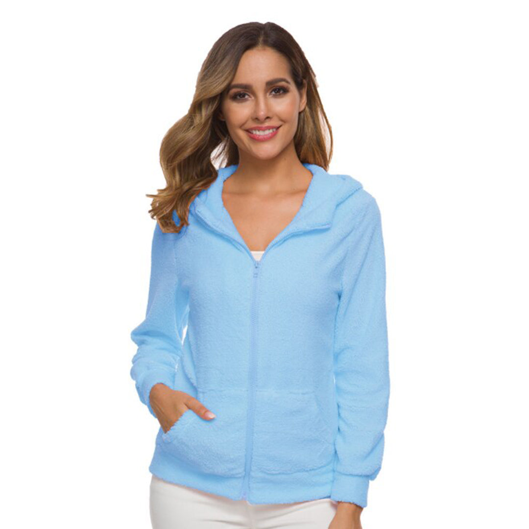 Variant image for Damjacka Hooded Avslappnad Polyester för Kalla Dagar-24