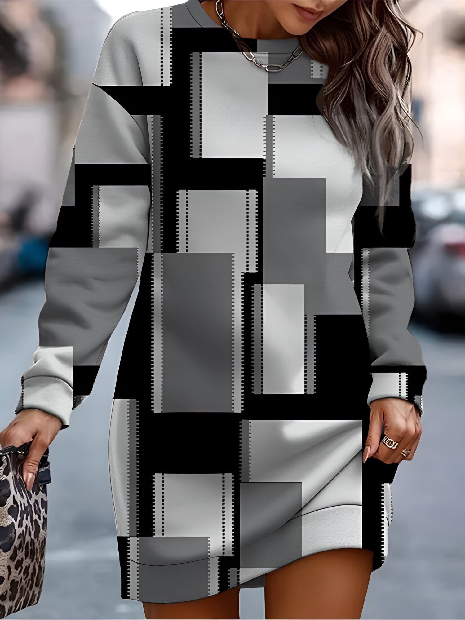 Variant image for Dam Tröja Överdimensionerad Mjuk Bomull-25