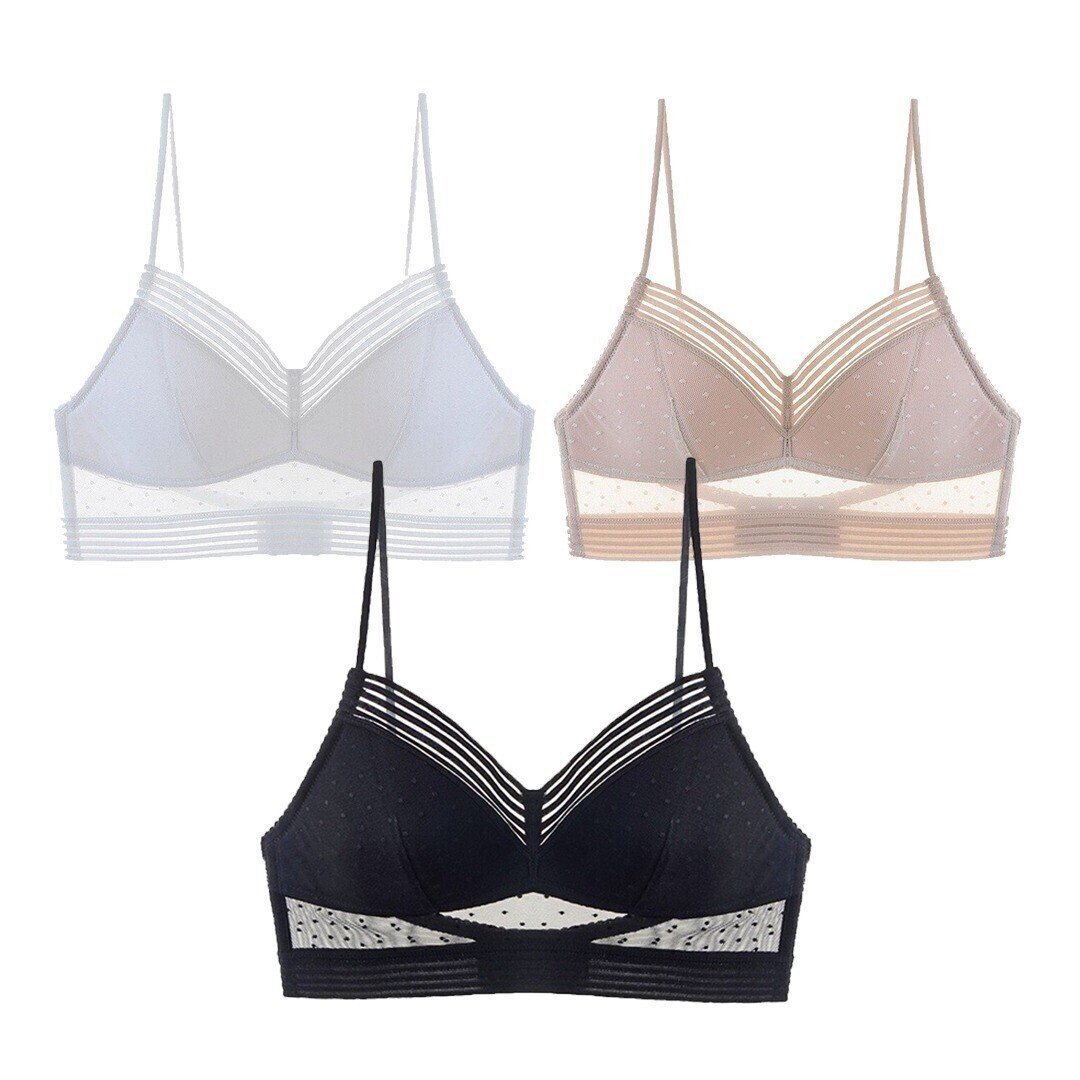 Bralette BH Utan Stöd för Klänning med Öppen Rygg – Mjuk Elastisk Design med Push-Up-Effekt 2