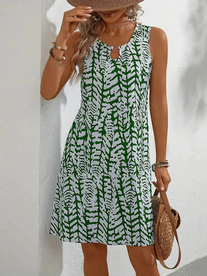 Variant image for Kvinnors Klänning Luftig Design 100% Lin-13